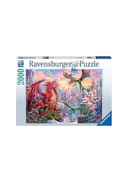 Ravensburger 167173 Ejderhalar Yetişkin Puzzle, 2000 Parça