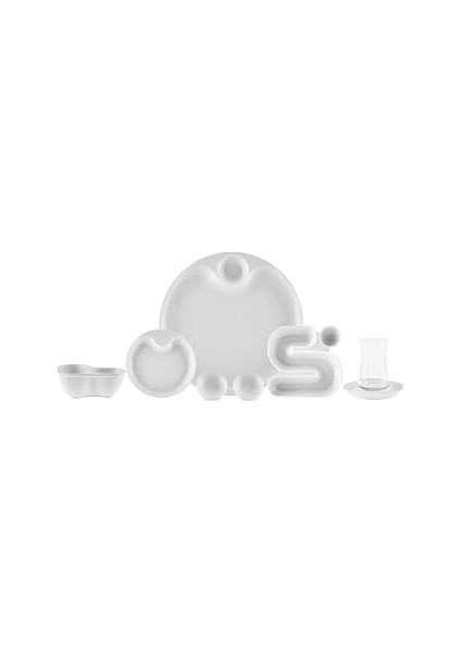 Streamline Salsa 26 Prç Kahvaltı Seti Rnd