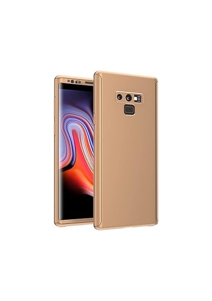 Zore Voero 360 Note 9 Gold ile Uyumlu Rubber Kapak