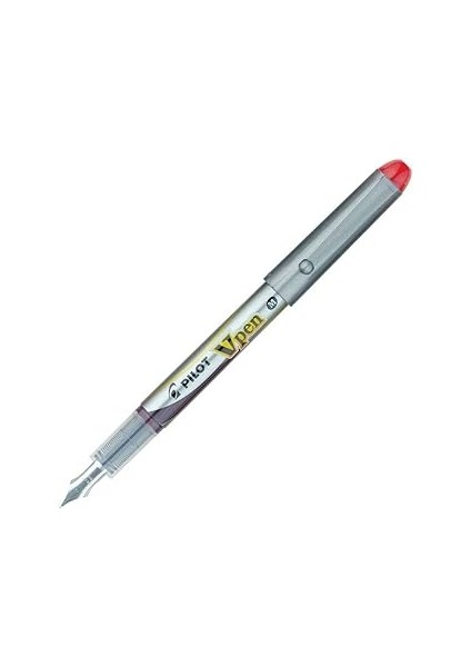 Kalem Tutucu Tek Kullanımlık V-Pen Kırmızı Svp-4m-R, Kırmızı