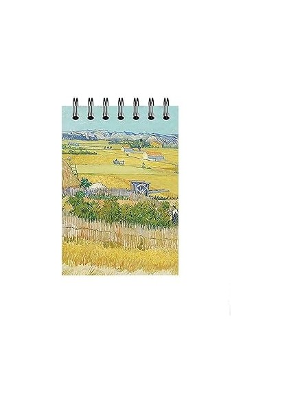Guguk Buğday Tarlası Spiral Not Defteri Buğday Tarlası