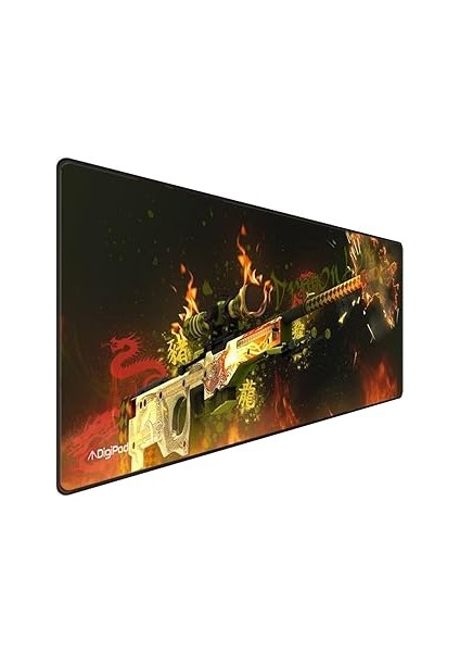 Digipod Gaming Mousepad Oyuncu Mouse Pad 90X40 Xxl Büyük Oyuncu Mouse Pad Kaymaz Taban 4mm Sped Kum