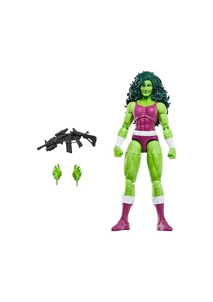 Efsaneler Serisi She-Hulk, Iron Man Comics Koleksiyon 15 cm Aksiyon Figürü, Retro-Inspired B