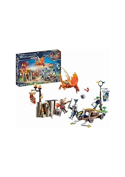 Playmobil Novelmore 71210 Novelmore ve Burnham Raiders - Turnuva Sahası, 4 Yaşından Büyük Çocuklar