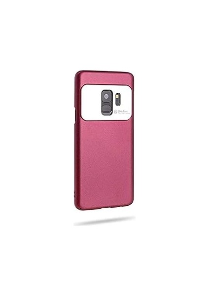 Roar 8958 Galaxy S9 ile Uyumlu Kılıf, Ultra-Air Hard Back Cover, Kırmızı