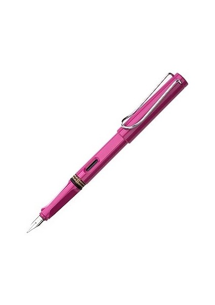 Safari Dolma Kalem Metal Klips B Uc Pembe