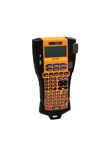 Dymo Rhinopro 5200, Elde Taşınır Endüstriyel Etiketleme Makinesi (6/9/12/19 mm Rhino Şeritlerle Uyu