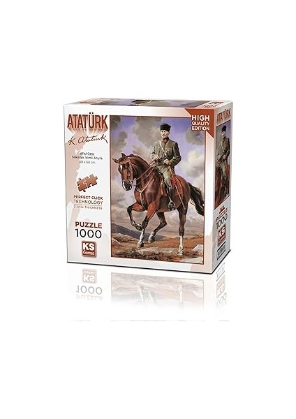 Ks Games 1000 Parça Gazi Mustafa Kemal Sakarya Adı Atıyla