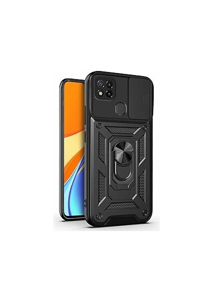 Microsonic Redmi 10A Kılıf Impact Resistant Siyah [redmi 10A ile Uyumlu Kılıf - Siyah]