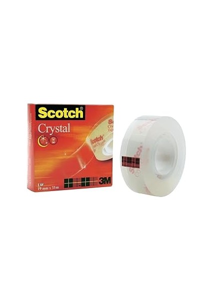 Scotch 600-1933 Kristal Bant, 19MM x 33M