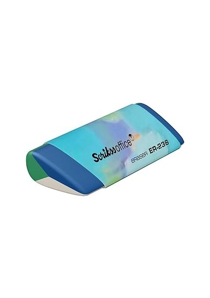 Scrikss ER-236 Mavi Tonları Mix Silgi - 1 Adet