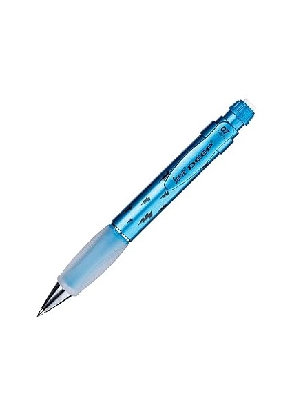 Deep Mekanik Kurşun Klm 07 Mm, Metalik Mavi, Şimşek Deseni