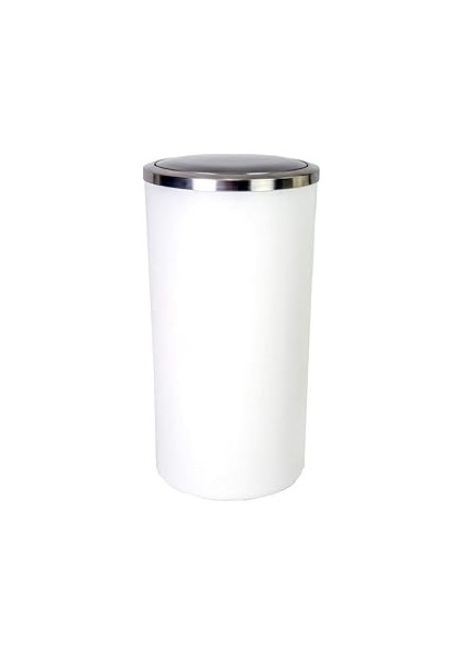 Primanova Lenox 35 Lt Çöp Kovası-Beyaz M-E48-01