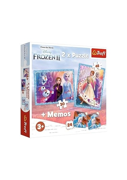 Trefl Frozen 2, A Mysterious Land 2 In 1 Puzzle (30+48 Parça)