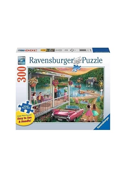 Ravensburger 300 Parça Gölde Yaz Yapboz