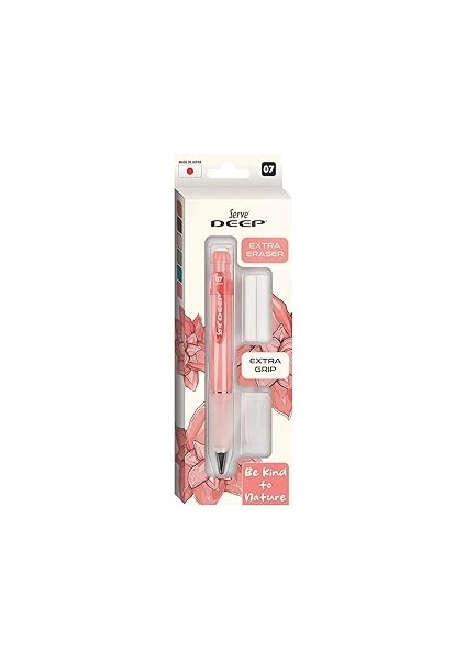 Deep Klm & & Silgi Yedekli Set 07MM Mercan