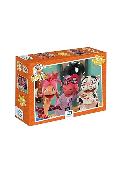 Ca Games Dedektif Reptır Lisanslı 100 Parça 34X24CM Puzzle Yapboz Serisi