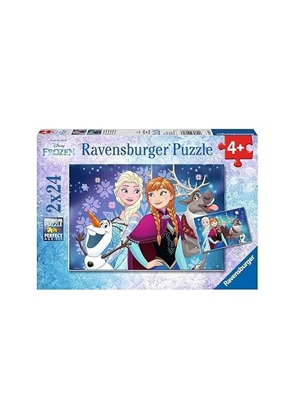 Ravensburger 90747 Frozen 2'li 24 Parça Yapboz