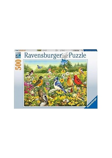 Ravensburger 500 Parçalı Puzzle Kuşlar