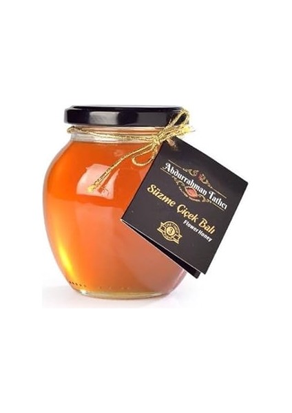Süzme Çiçek Balı Cam Kavanoz 670 gr