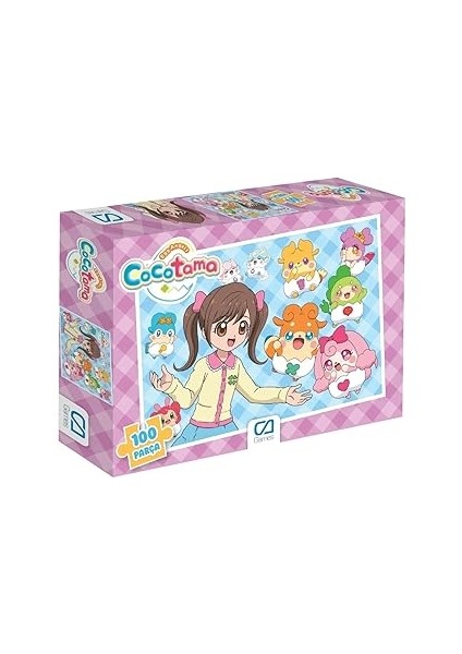 Ca Games Cocotama Lisanslı 100 Parça 34X24CM Puzzle Yapboz Serisi