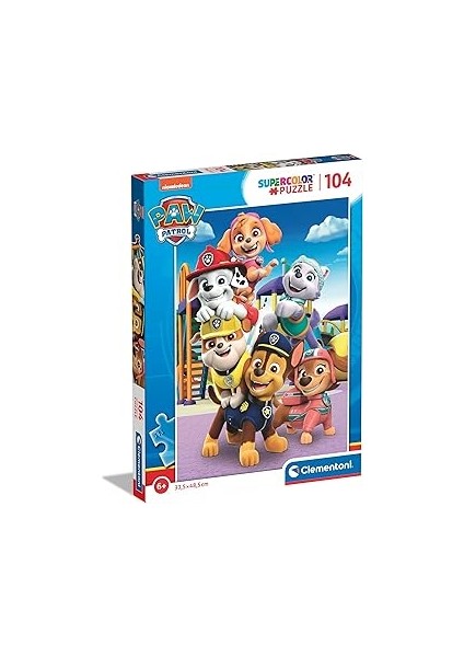104 El. Super Kolor Paw Patrol 27178 Puzzle