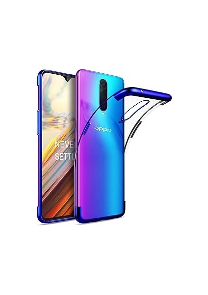 Microsonic RX17 Pro Kılıf Skyfall Transparent Clear Mavi