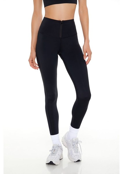 Active Fermuar Detaylı Tayt