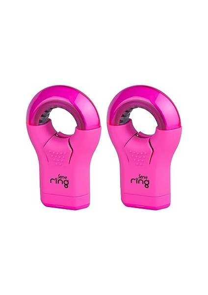 Ring Silgili Kalemtras Pembe 2li