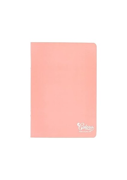 Meteksan Colors A4 60 Yaprak Kareli Defter, Pembe