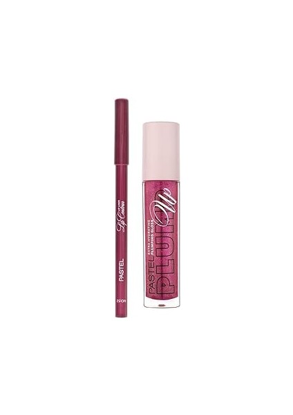 Pastel Profashion Plumping Gloss 207 + Pastel Lip Contour Liner Dudak Parlatıcı 52