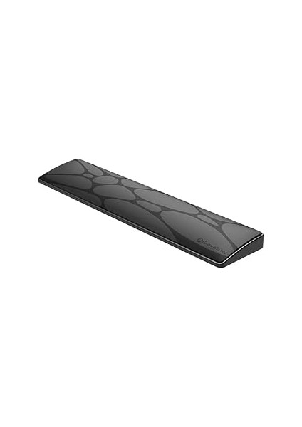Gravastar Klavye Bilek Desteği, Ergonomik, Kaymaz Tabanlı, Pu Deri Yüzeyli Bilek Destek Pedi, Siyah