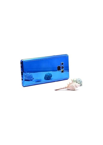 Zore Voero Aynali Note 9 Blue ile Uyumlu Sert Kapak