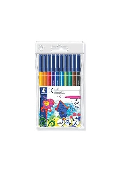 Staedtler 326 WP10 Noris Clup Keçeli Kalem 1.0 mm 10'lu