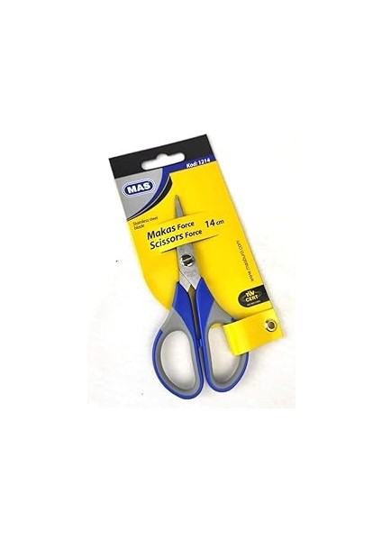 Mas Force Makas, 14 Cm, Lacivert