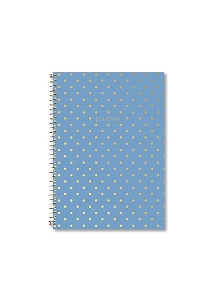 Le Color Shine Mavi Spiralli Düz Defter 17X24 cm 153300758