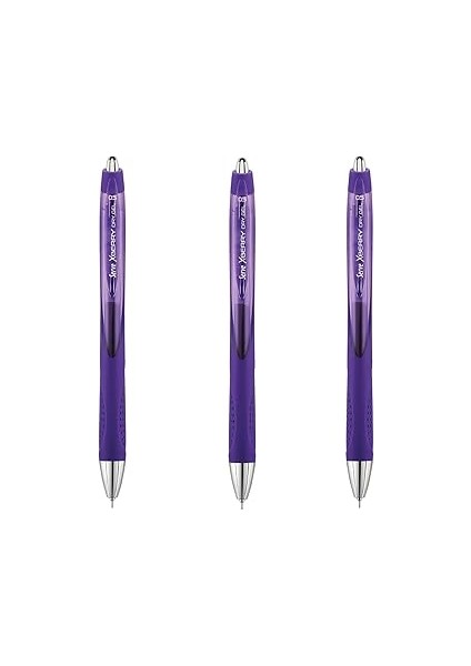 Xberry Jel Kalem 05MM Igne Uc Menekşe 07 3lu Set