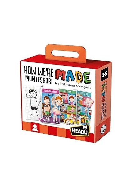 Headu How We Are Made Montessori (3-5 Yaş) EN22823