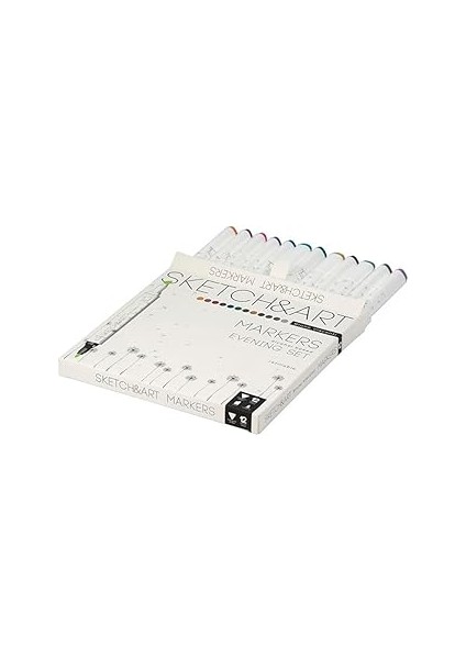 Bruno Visconti Twin Marker 12LI Pastel Renk KOD:22-0076-02