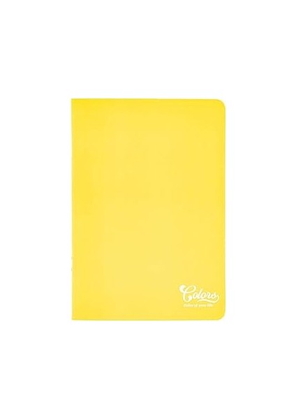 Meteksan Colors A5 60 Yaprak Kareli Defter, Sarı