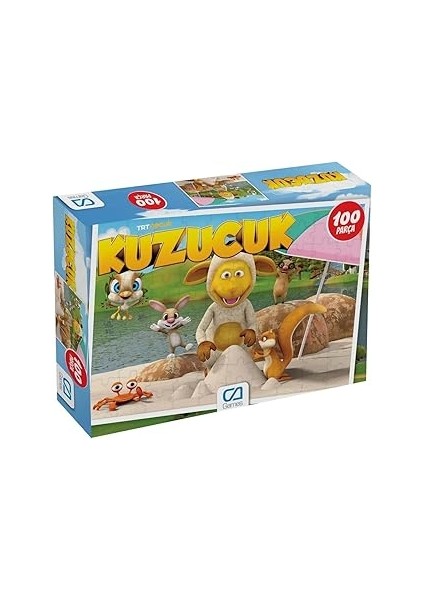Ca Games Kuzucuk Lisanslı 100 Parça 34X24CM Puzzle Yapboz Serisi