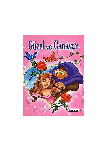 Güzel ve Canavar Cep Boy: Yap-Boz Biçimli 40 Çıkartma