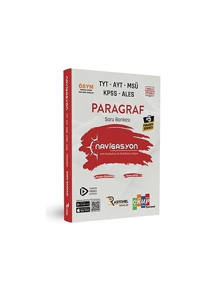 Rasyonel Navi̇gasyon Tyt Ayt Msü Kpss Ales Paragraf Soru Bankası
