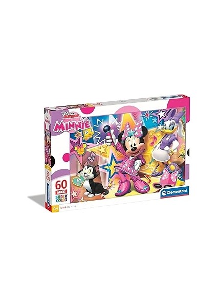 - 60 Maxi Parça Puzzle - Minnie
