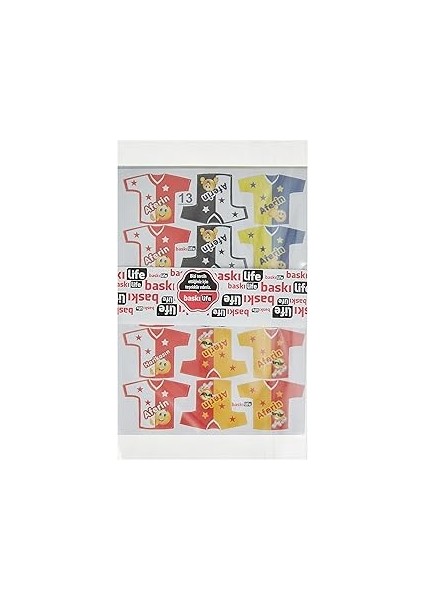 Baskılife Life Taraftar Ödev Sticker Etiket 160 Adet