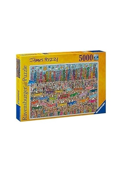 Ravensburger - 5000 Parça Puzzle James Rizzi Şehir