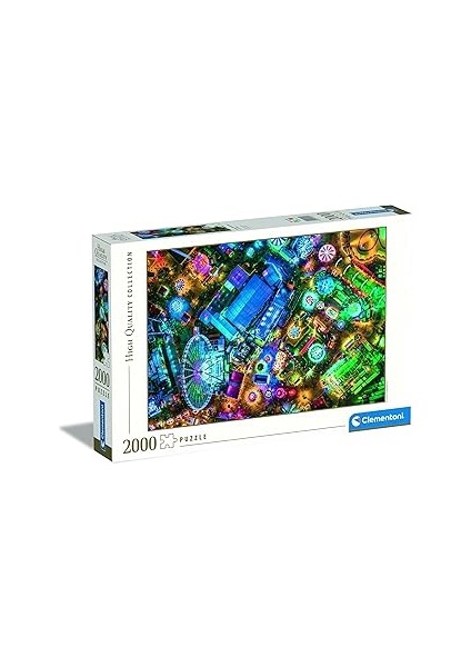 2000 Parça Yüksek Kaliteli Koleksiyon Puzzle Winter Wonderland In London