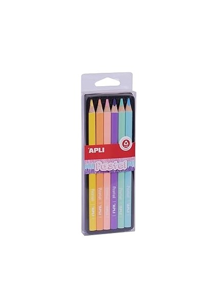 Apli Kalem Apli Pastel 6 Renk Boya Kalem
