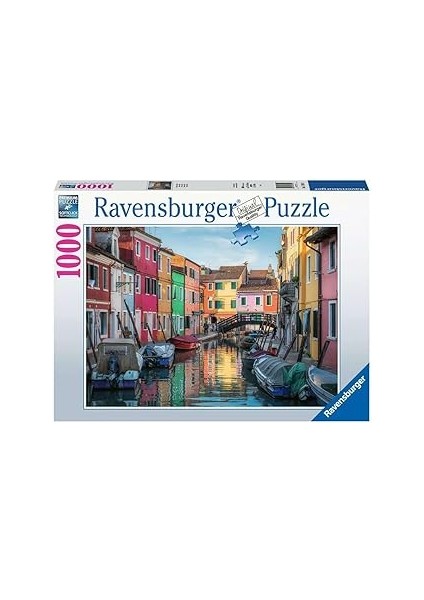 Ravensburger Yapboz 17392 Burano Italya'da - 14 Yaşından Büyük Çocuklar ve Yetişkinler 1000 Pa