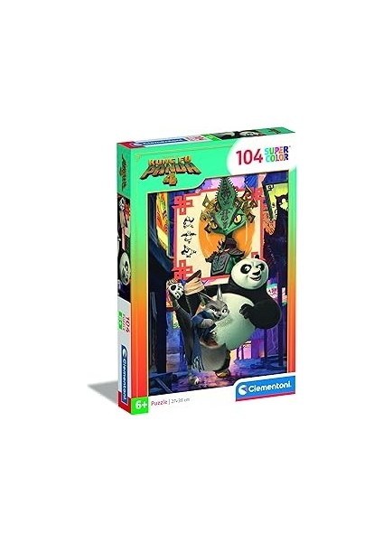 104 Parça Puzzle Kung Fu Panda